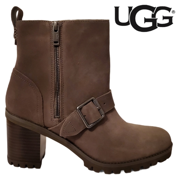 UGG Shoes - NEW UGG Boots Women's UGG Fern Suede Heele…
